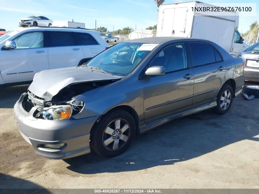 2006 Toyota Corolla S VIN: 1NXBR32E96Z676100 Lot: 40828267