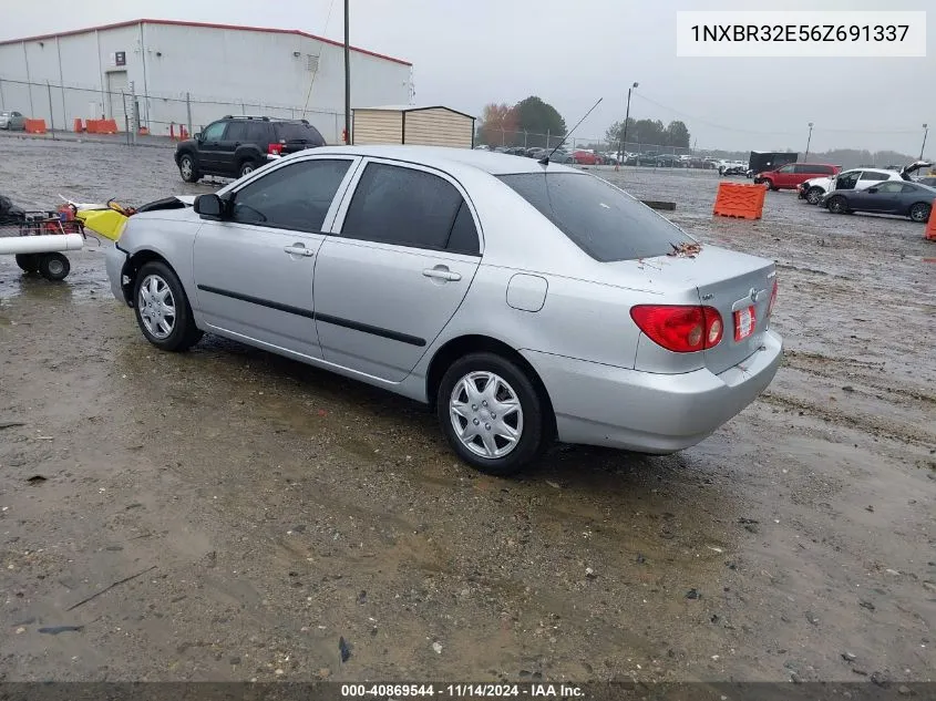 2006 Toyota Corolla Ce VIN: 1NXBR32E56Z691337 Lot: 40869544