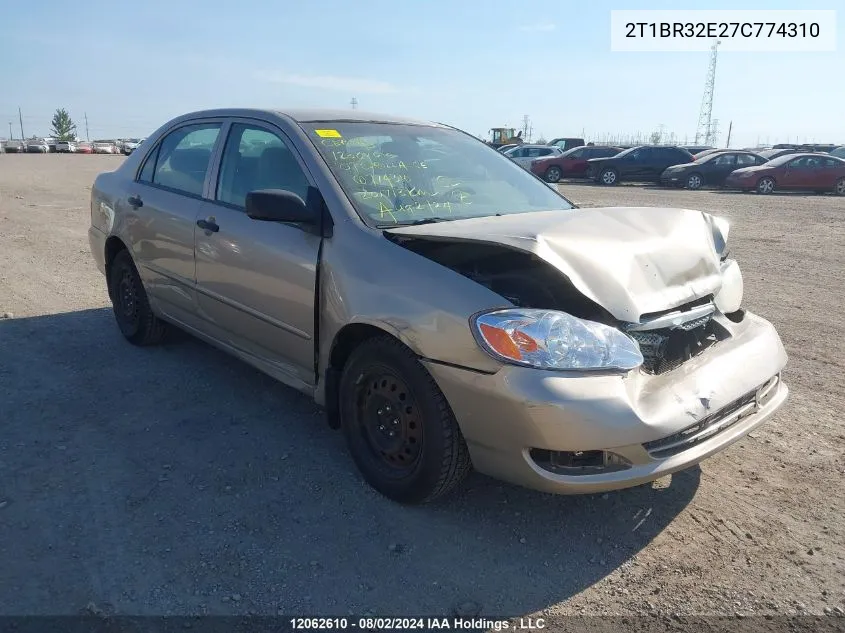 2T1BR32E27C774310 2007 Toyota Corolla Ce/Le/S