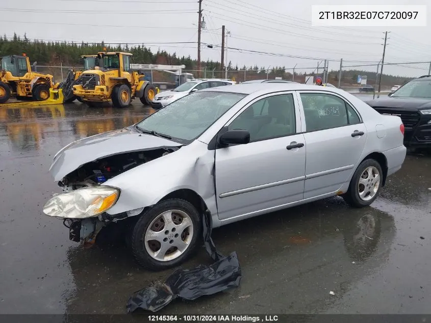 2007 Toyota Corolla Ce/Le/S VIN: 2T1BR32E07C720097 Lot: 12145364