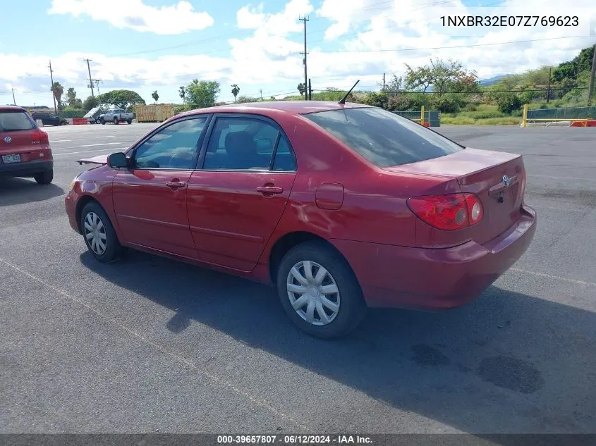 2007 Toyota Corolla S VIN: 1NXBR32E07Z769623 Lot: 39657807