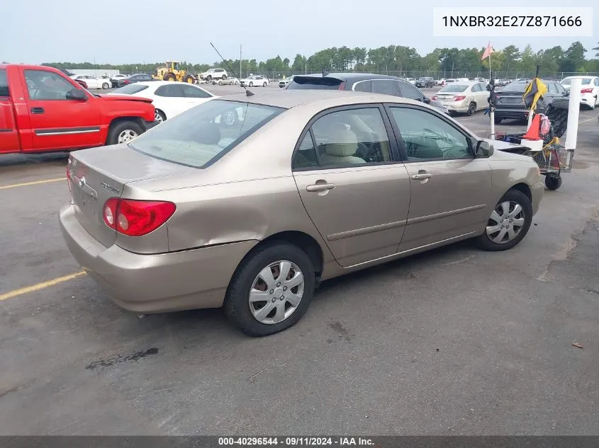 1NXBR32E27Z871666 2007 Toyota Corolla Le