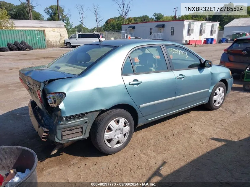 2007 Toyota Corolla Le VIN: 1NXBR32E17Z785524 Lot: 40297773