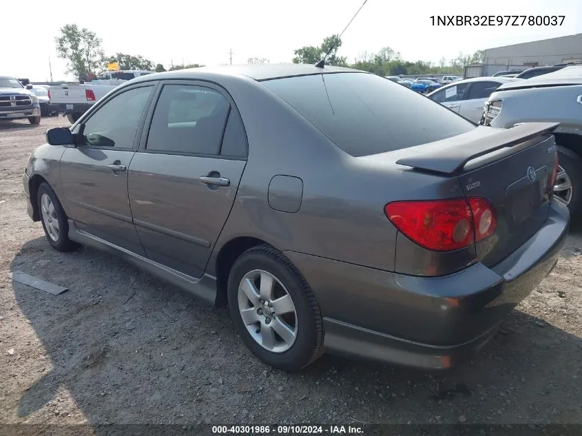 2007 Toyota Corolla Ce/Le/S VIN: 1NXBR32E97Z780037 Lot: 40301986