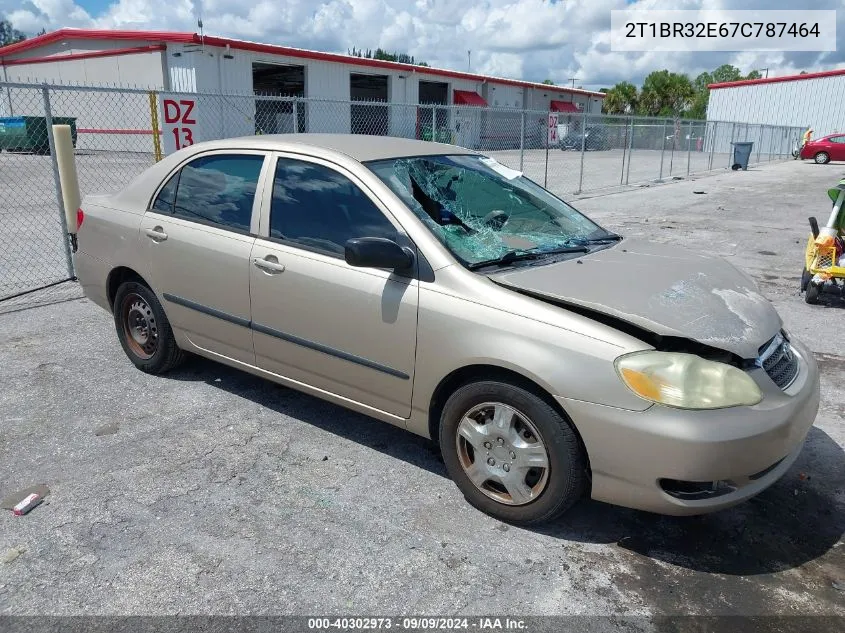 2007 Toyota Corolla Ce VIN: 2T1BR32E67C787464 Lot: 40302973