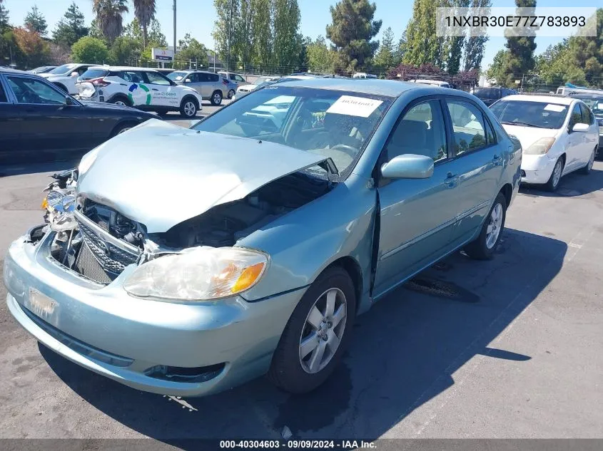 2007 Toyota Corolla Le VIN: 1NXBR30E77Z783893 Lot: 40304603