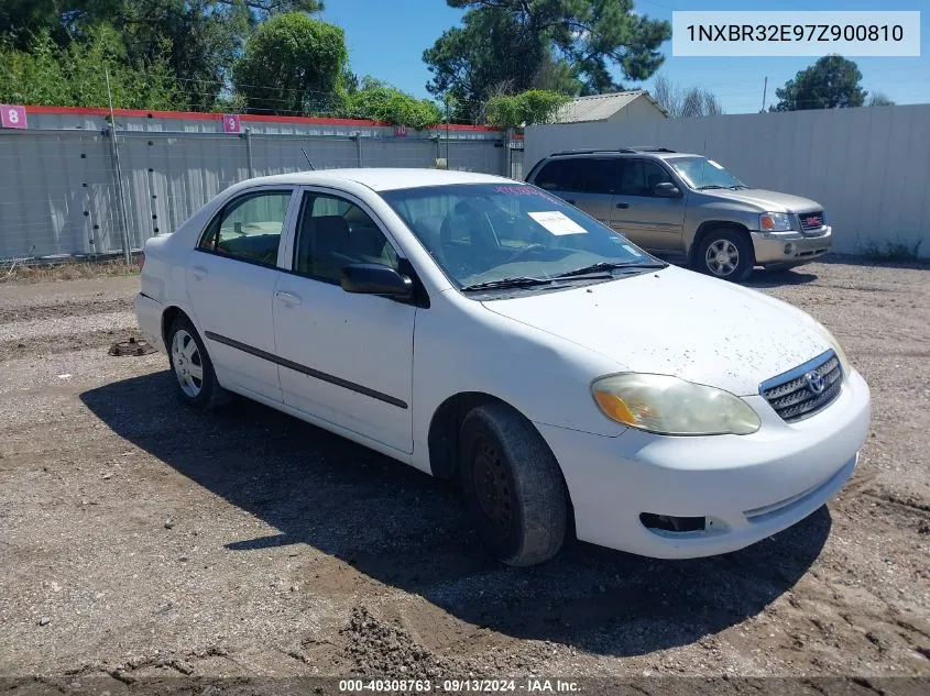 2007 Toyota Corolla Ce VIN: 1NXBR32E97Z900810 Lot: 40308763