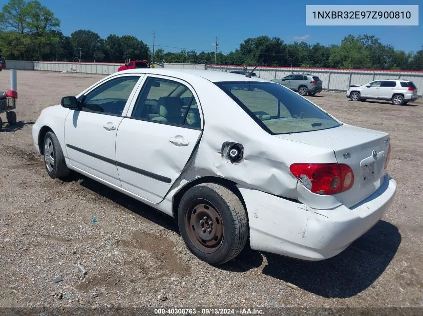 2007 Toyota Corolla Ce VIN: 1NXBR32E97Z900810 Lot: 40308763