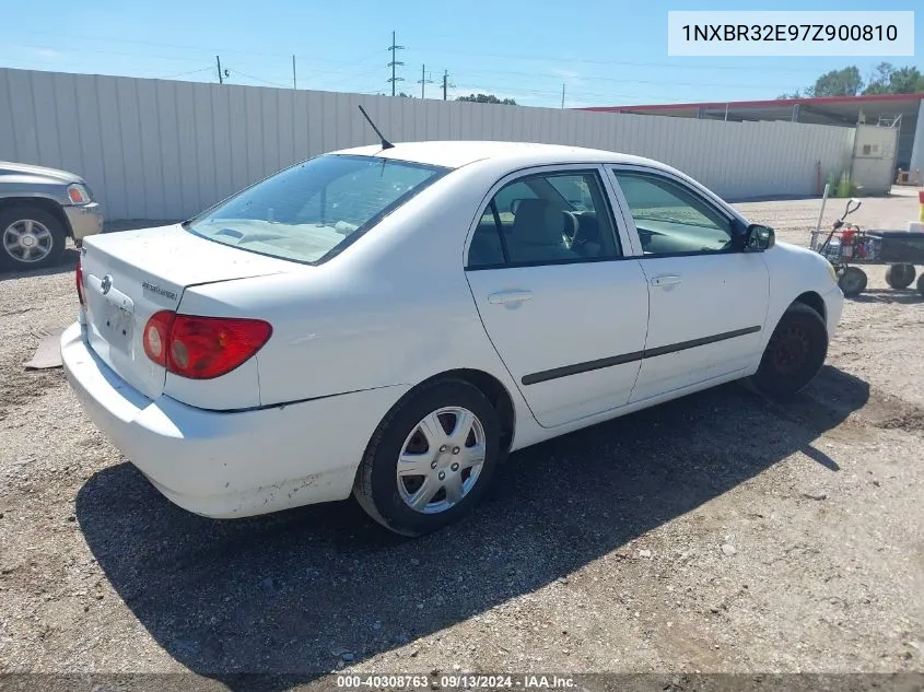 2007 Toyota Corolla Ce VIN: 1NXBR32E97Z900810 Lot: 40308763