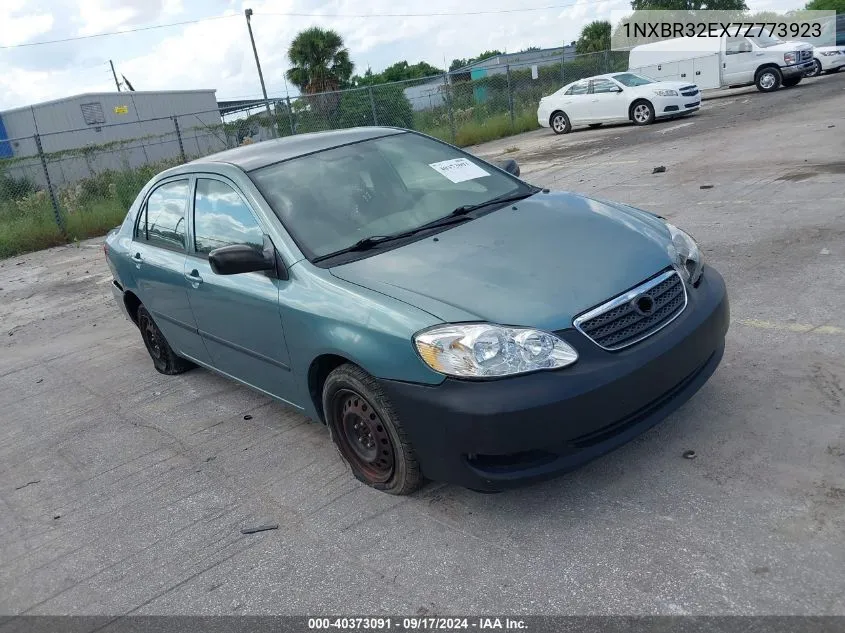 2007 Toyota Corolla Ce VIN: 1NXBR32EX7Z773923 Lot: 40373091