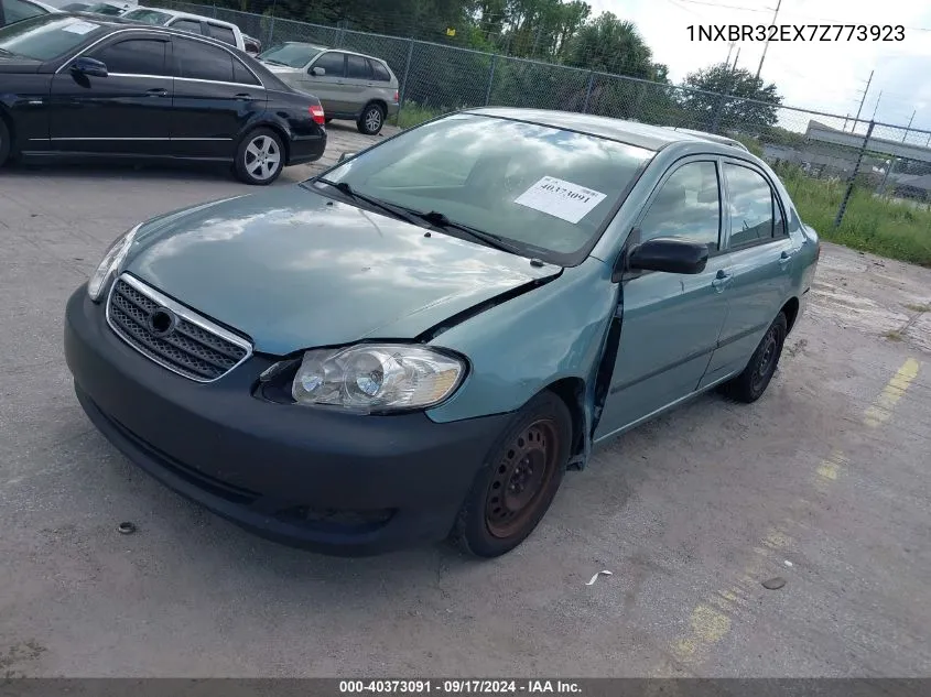 2007 Toyota Corolla Ce VIN: 1NXBR32EX7Z773923 Lot: 40373091