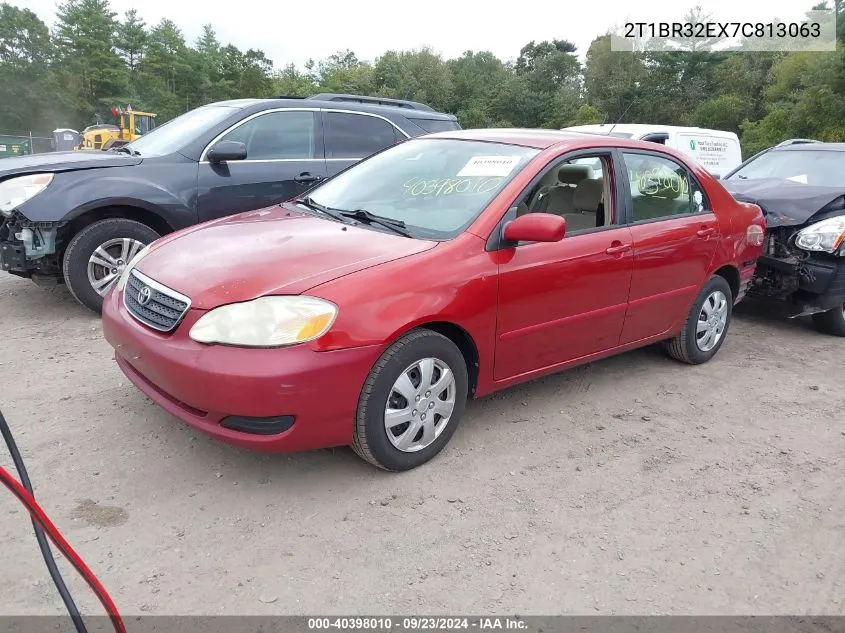 2T1BR32EX7C813063 2007 Toyota Corolla Le