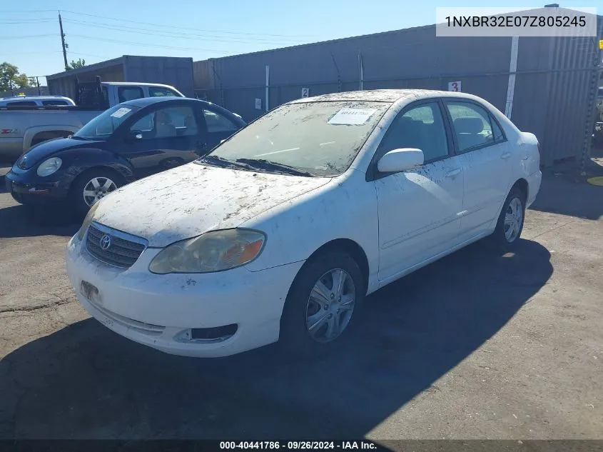 2007 Toyota Corolla Le VIN: 1NXBR32E07Z805245 Lot: 40441786