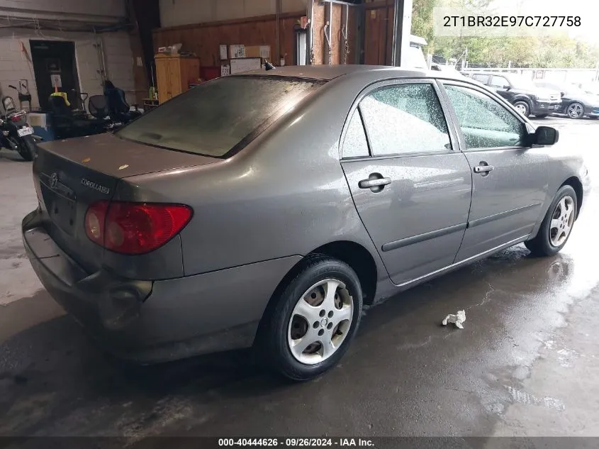 2T1BR32E97C727758 2007 Toyota Corolla Ce