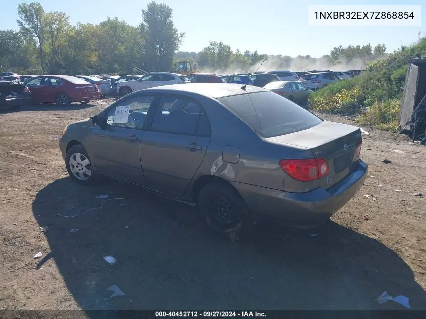 1NXBR32EX7Z868854 2007 Toyota Corolla Le