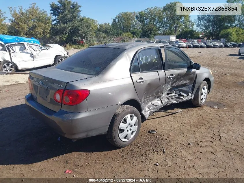 2007 Toyota Corolla Le VIN: 1NXBR32EX7Z868854 Lot: 40452712