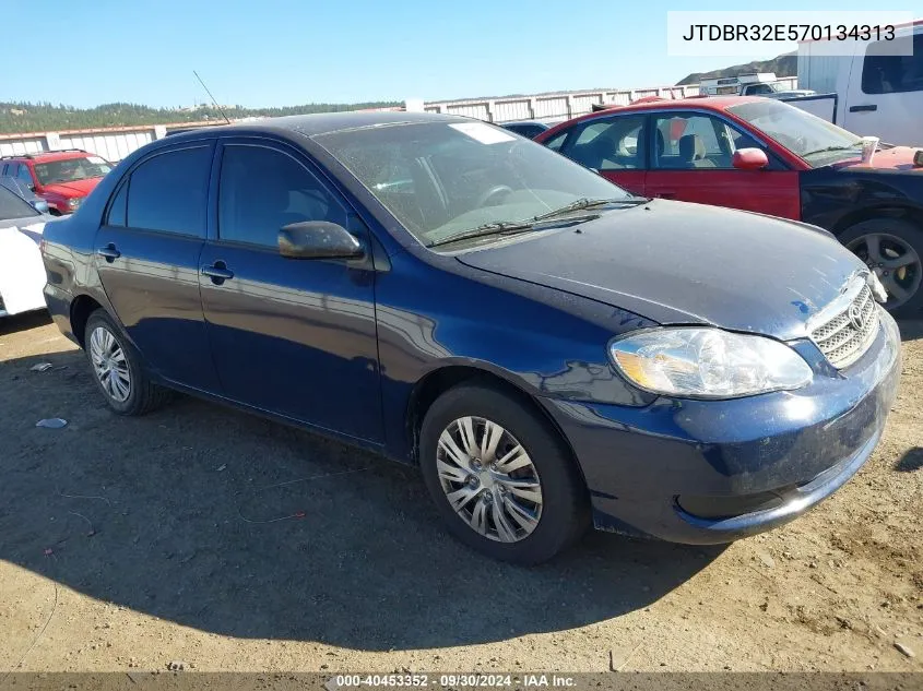 2007 Toyota Corolla Ce VIN: JTDBR32E570134313 Lot: 40453352