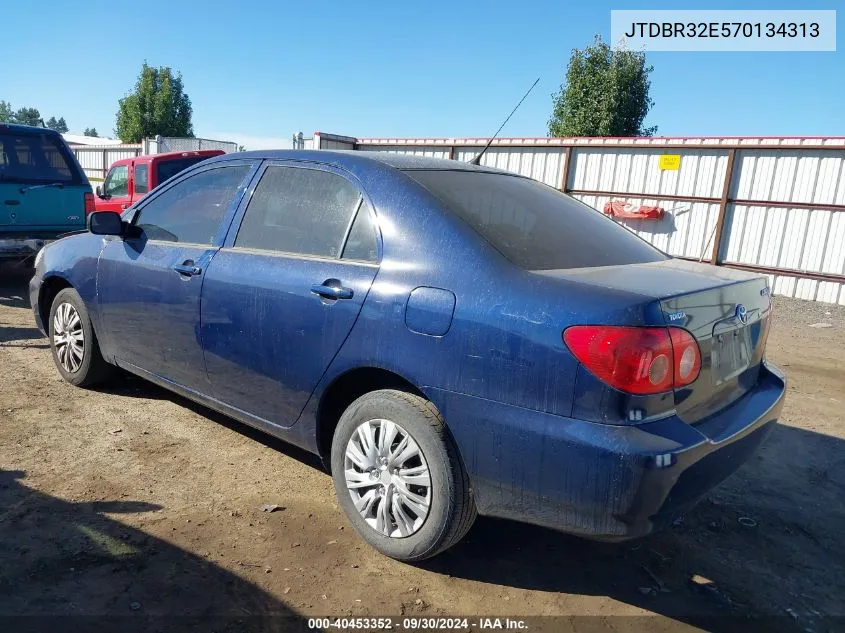 2007 Toyota Corolla Ce VIN: JTDBR32E570134313 Lot: 40453352