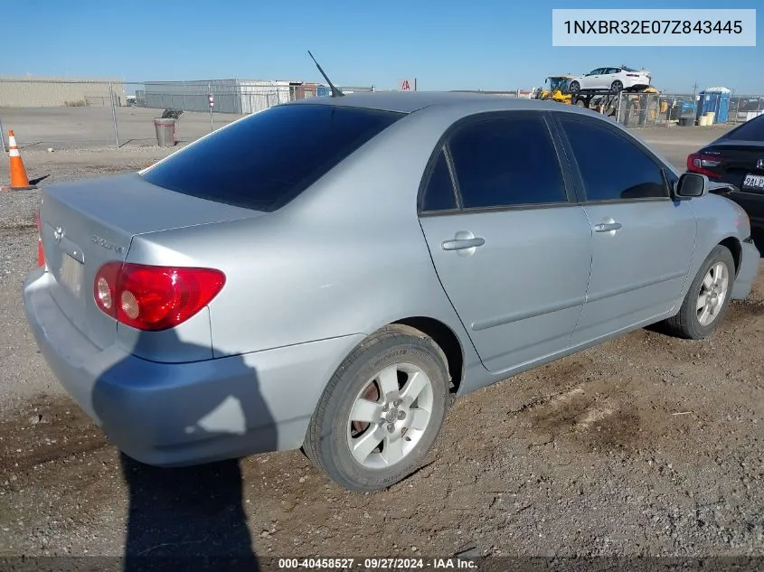 1NXBR32E07Z843445 2007 Toyota Corolla Le