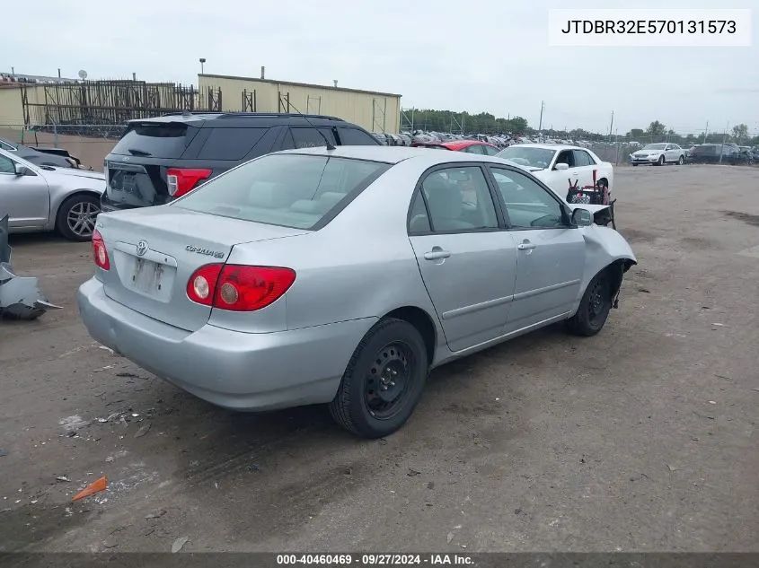 2007 Toyota Corolla Le VIN: JTDBR32E570131573 Lot: 40460469