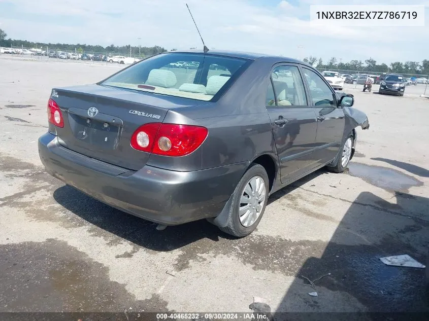 2007 Toyota Corolla Ce VIN: 1NXBR32EX7Z786719 Lot: 40465232