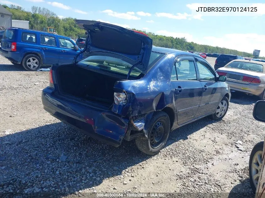 2007 Toyota Corolla Le VIN: JTDBR32E970124125 Lot: 40500054