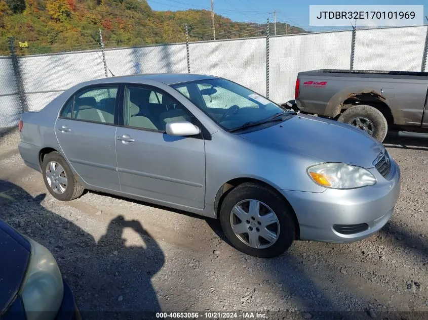 2007 Toyota Corolla Ce/Le/S VIN: JTDBR32E170101969 Lot: 40653056