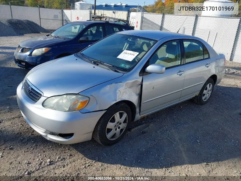 2007 Toyota Corolla Ce/Le/S VIN: JTDBR32E170101969 Lot: 40653056