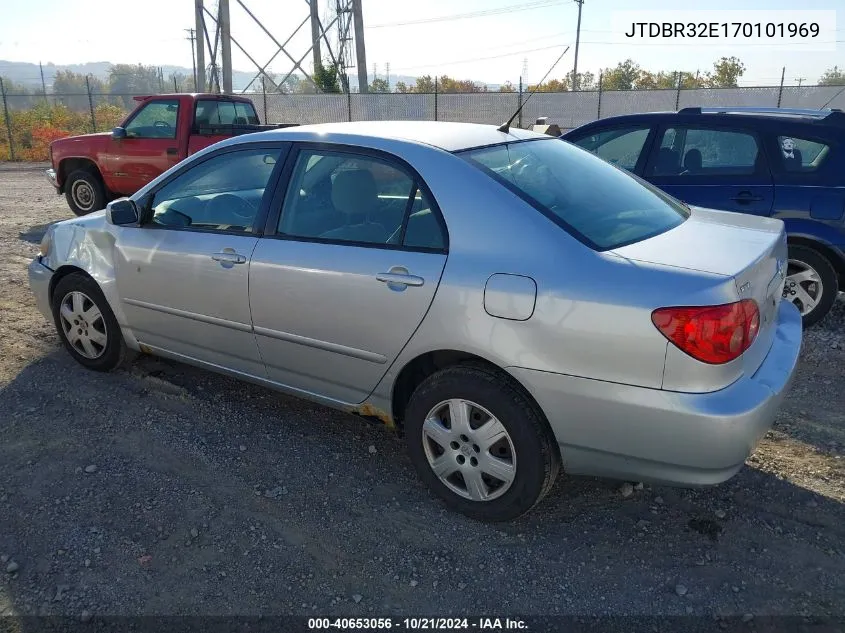 2007 Toyota Corolla Ce/Le/S VIN: JTDBR32E170101969 Lot: 40653056