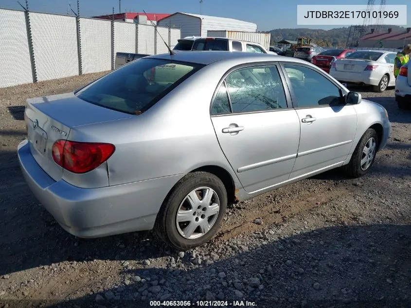 2007 Toyota Corolla Ce/Le/S VIN: JTDBR32E170101969 Lot: 40653056