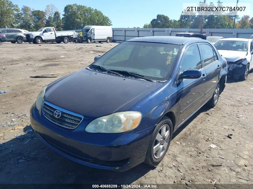 2007 Toyota Corolla Le VIN: 2T1BR32EX7C784907 Lot: 40688209