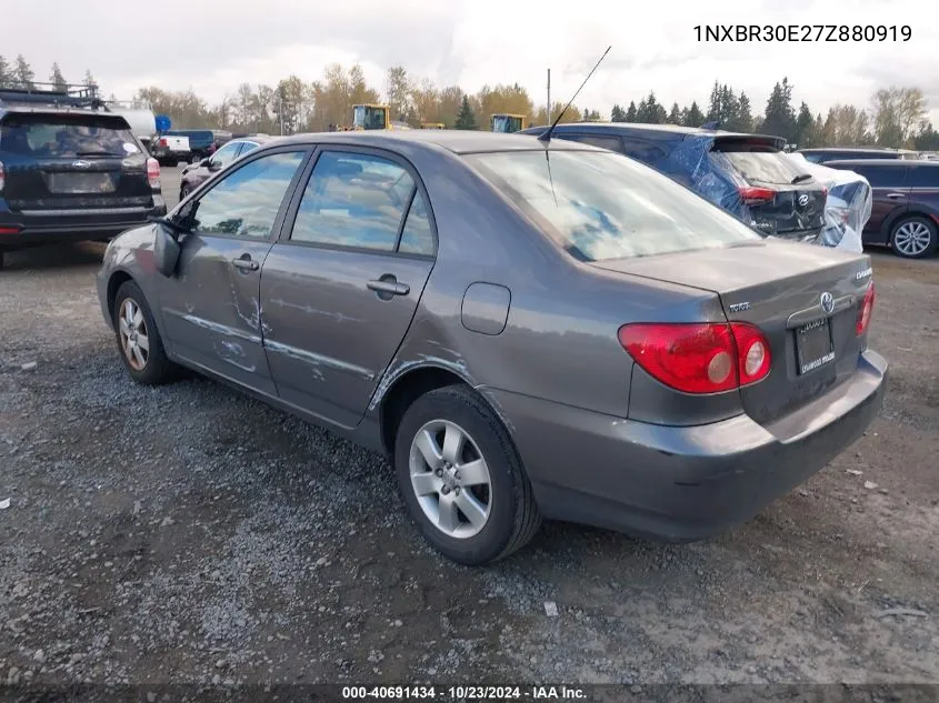 1NXBR30E27Z880919 2007 Toyota Corolla Le