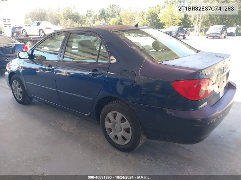 2T1BR32E37C741283 2007 Toyota Corolla Ce/Le/S