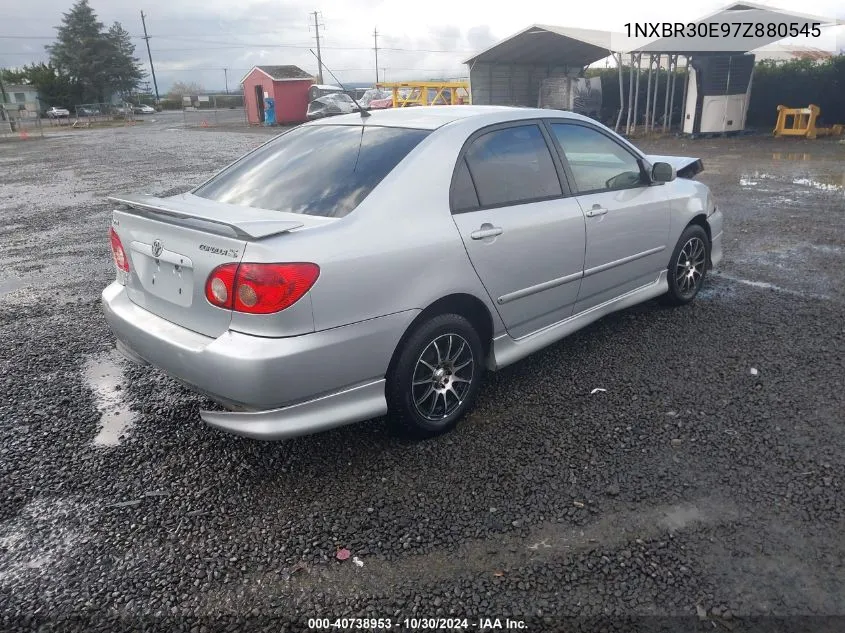 2007 Toyota Corolla S VIN: 1NXBR30E97Z880545 Lot: 40738953