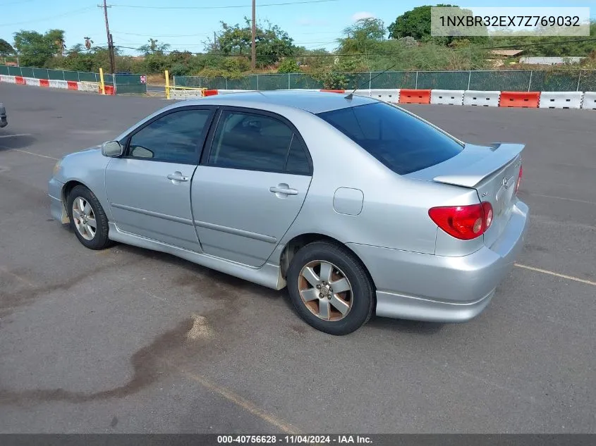 1NXBR32EX7Z769032 2007 Toyota Corolla S