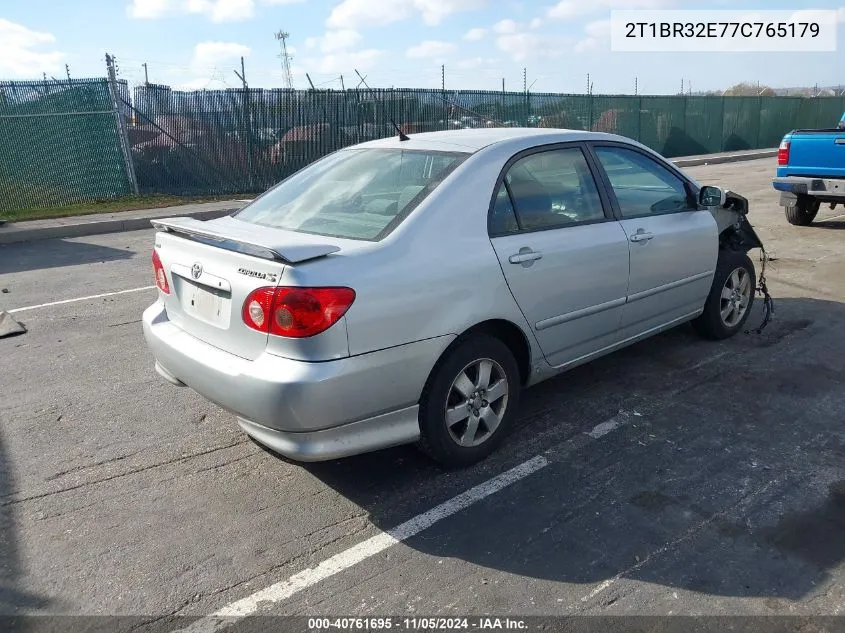 2007 Toyota Corolla S VIN: 2T1BR32E77C765179 Lot: 40761695