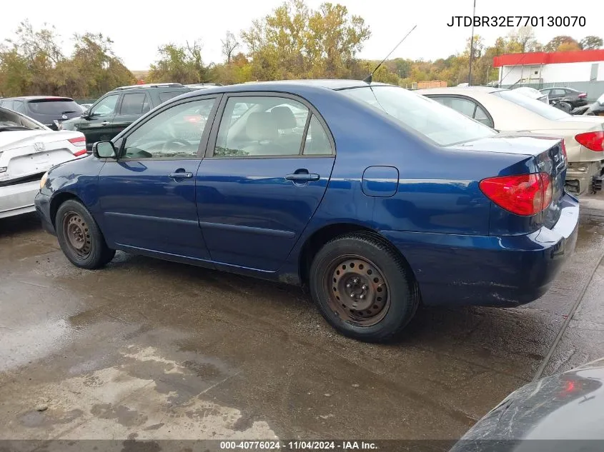 JTDBR32E770130070 2007 Toyota Corolla Le