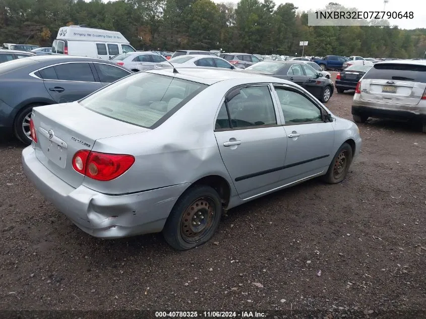 1NXBR32E07Z790648 2007 Toyota Corolla Ce