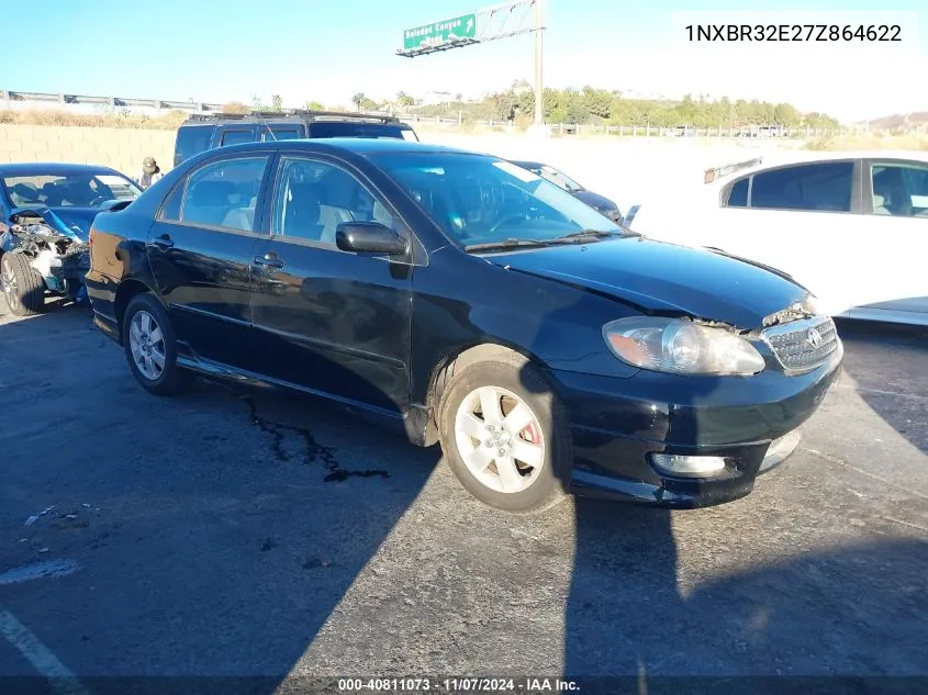 2007 Toyota Corolla S VIN: 1NXBR32E27Z864622 Lot: 40811073