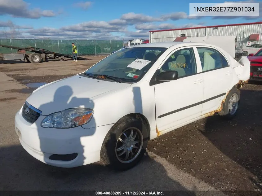 2007 Toyota Corolla Ce VIN: 1NXBR32E77Z901034 Lot: 40838289