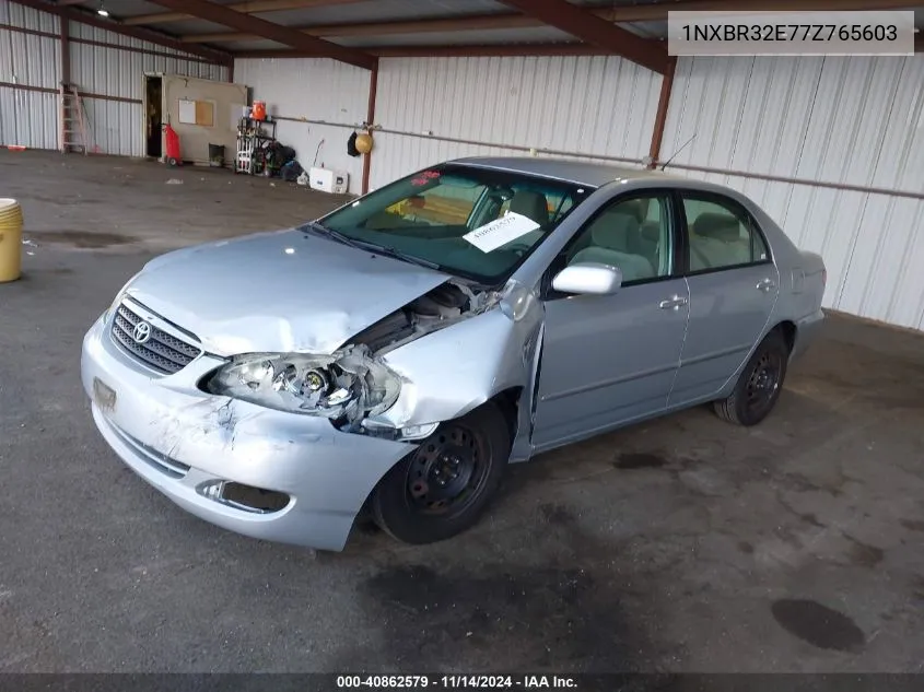 1NXBR32E77Z765603 2007 Toyota Corolla Le