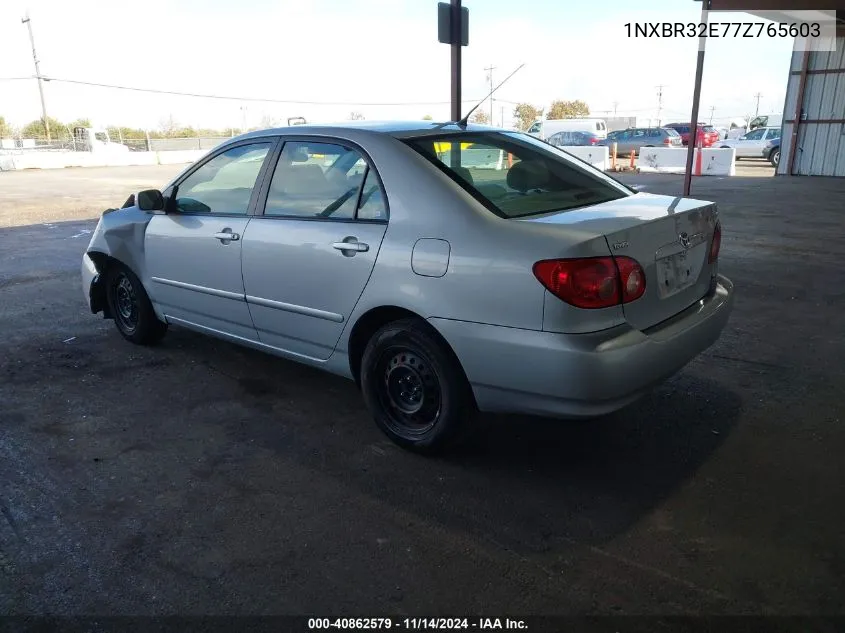 1NXBR32E77Z765603 2007 Toyota Corolla Le