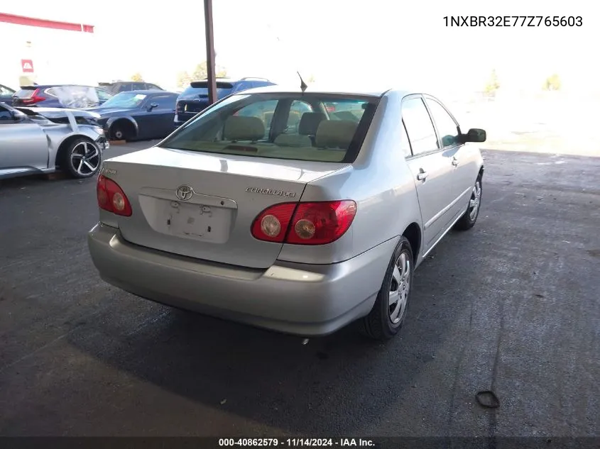 1NXBR32E77Z765603 2007 Toyota Corolla Le