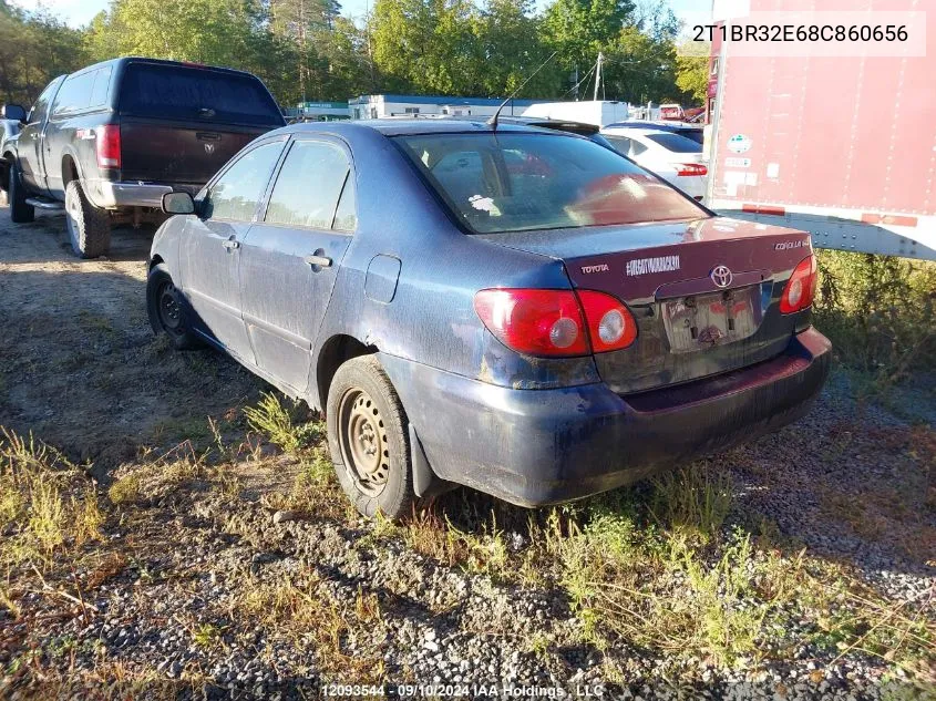 2008 Toyota Corolla VIN: 2T1BR32E68C860656 Lot: 12093544