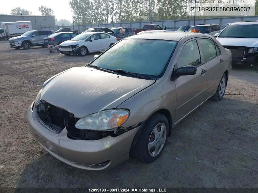 2T1BR32E58C896032 2008 Toyota Corolla