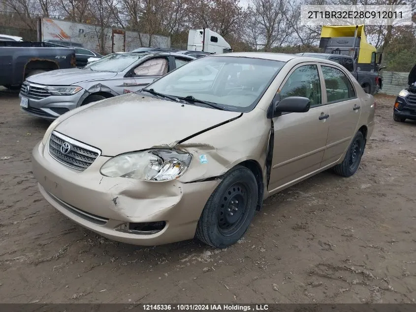 2T1BR32E28C912011 2008 Toyota Corolla Ce