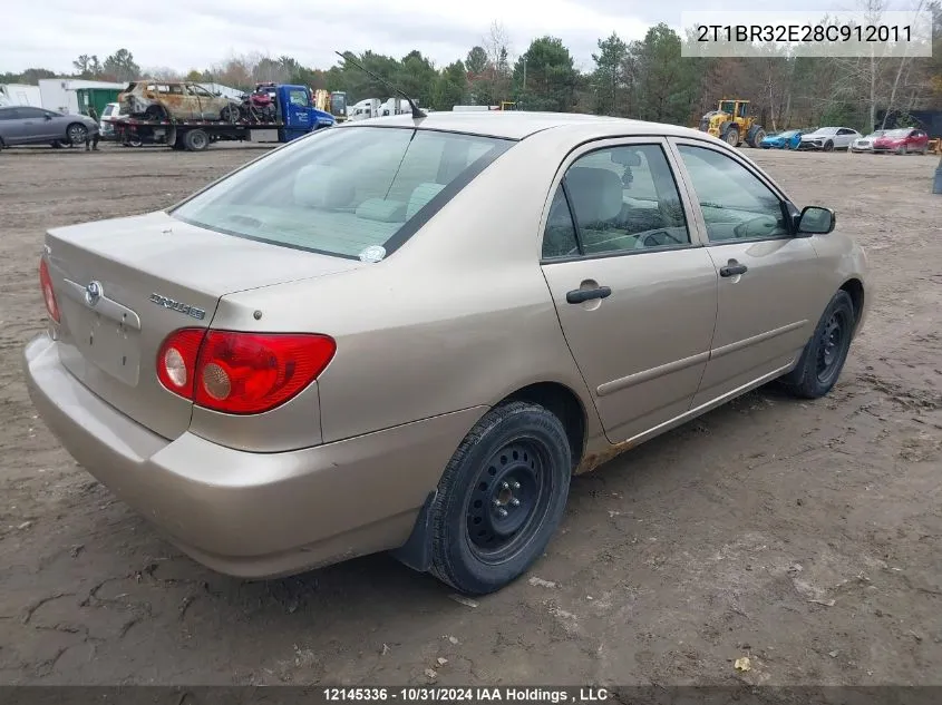 2T1BR32E28C912011 2008 Toyota Corolla Ce