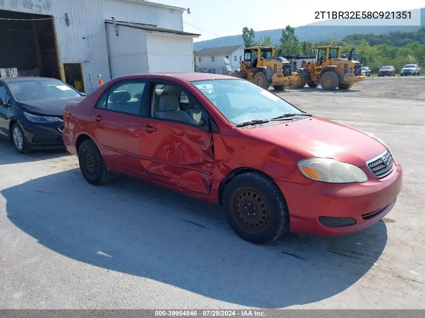 2T1BR32E58C921351 2008 Toyota Corolla Le