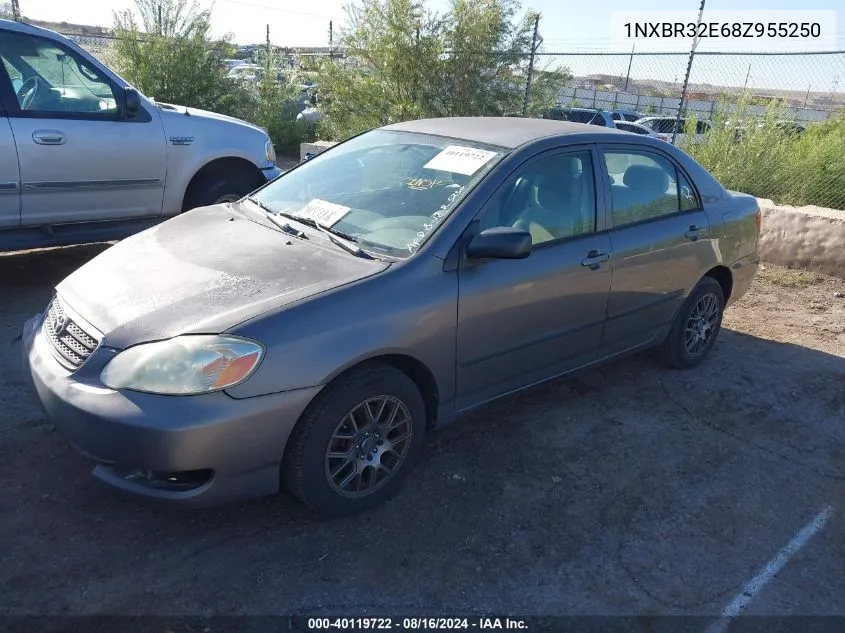 2008 Toyota Corolla Ce VIN: 1NXBR32E68Z955250 Lot: 40119722