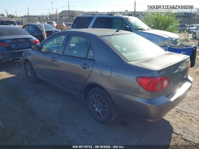 2008 Toyota Corolla Ce VIN: 1NXBR32E68Z955250 Lot: 40119722